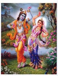 Krishna dancing